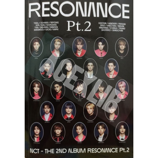 NCT 2020 - RESONANCE PT. 2 (ARRIVAL) ALBUM + ACCESS CARD AC JAEHYUN