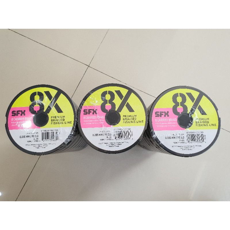 PE SUFIX SFX 8X (multi)