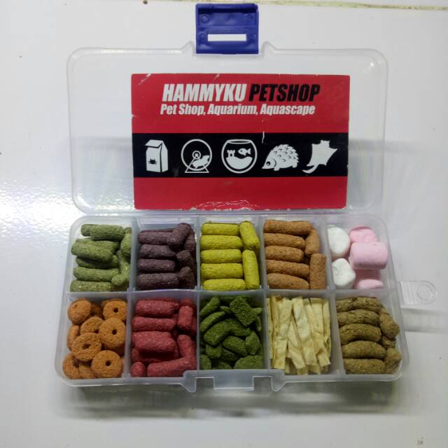 MAKANAN HAMSTER - PAKET SNACK HAMSTER