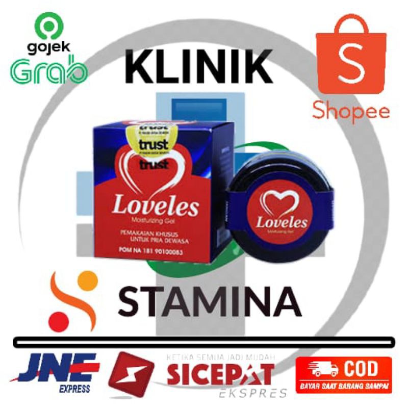 [PROMO] LOVELES MOISTURAZING GEL ASLI OBAT Loveles Pria Oles Herbal Alami