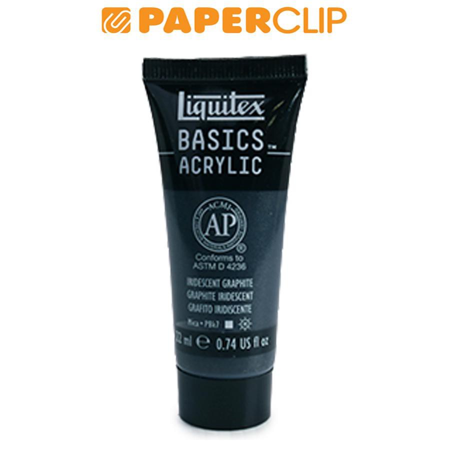 

ACRYLIC BASIC LIQUITEX 22ML IRIDESCENT GRAPHITE 1058049LQ