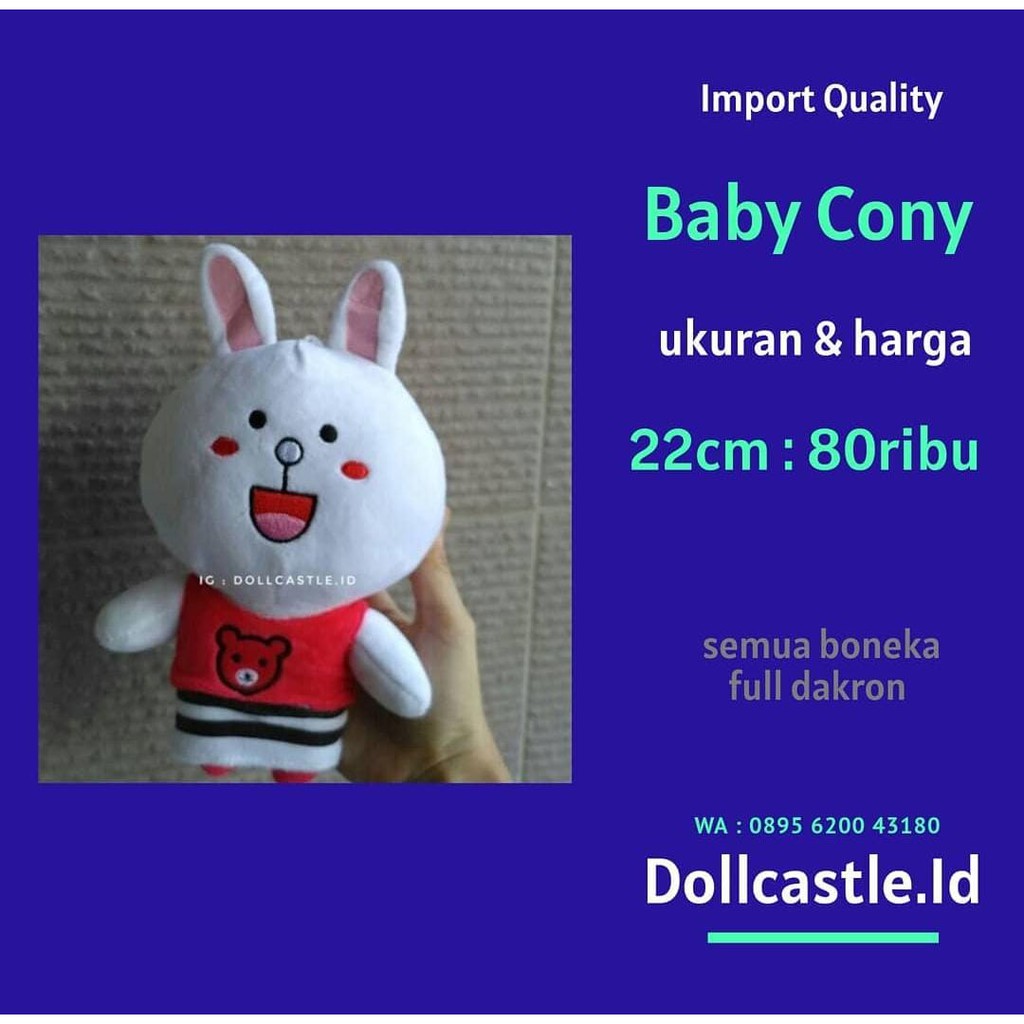 Boneka Baby Cony