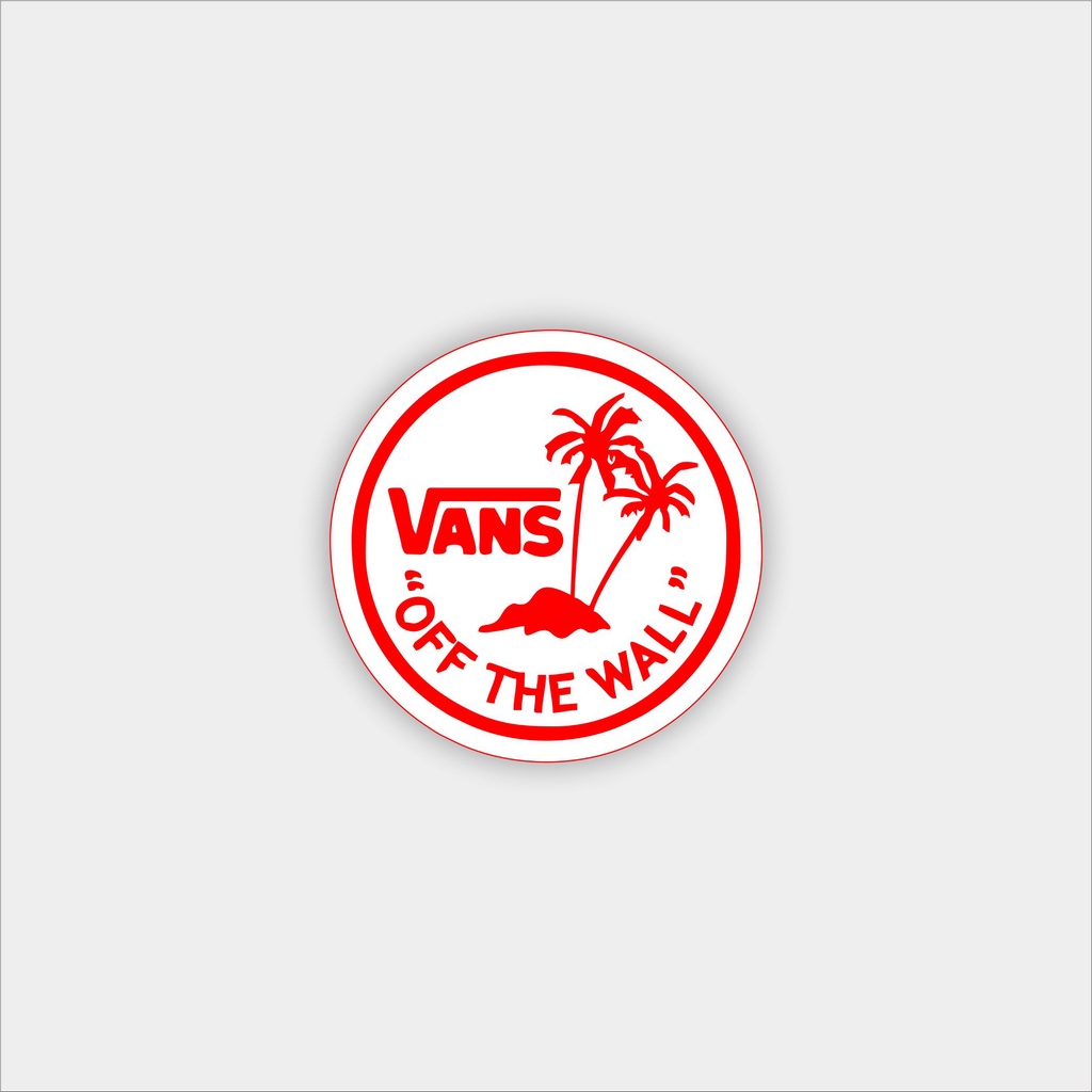 

Stiker brand stiker distro vans bahan graftac anti air