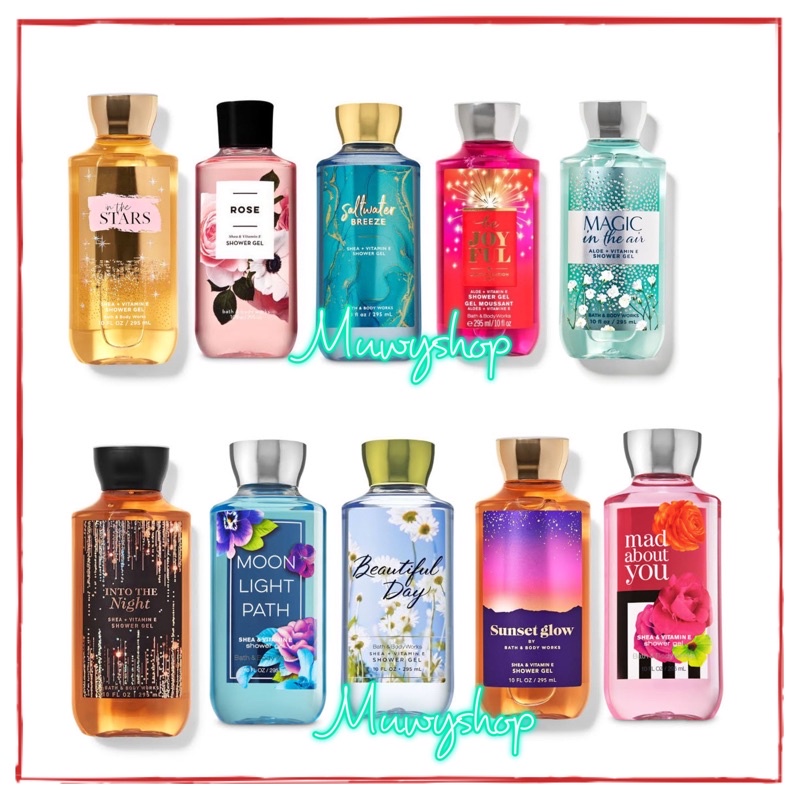 BBW Shower Gel 295ml Bath and Body Works Sabun Mandi