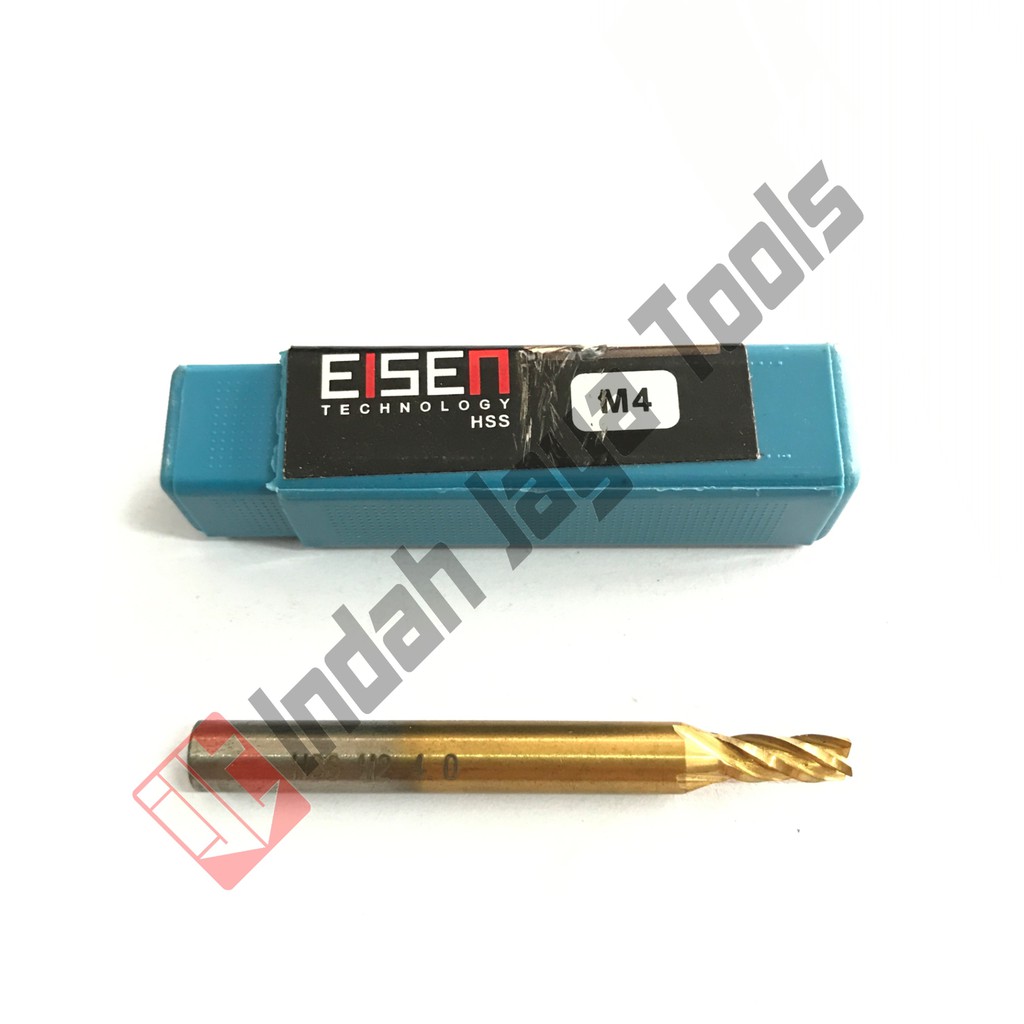 Endmill 4 mm HSS 4 Flute PROHEX