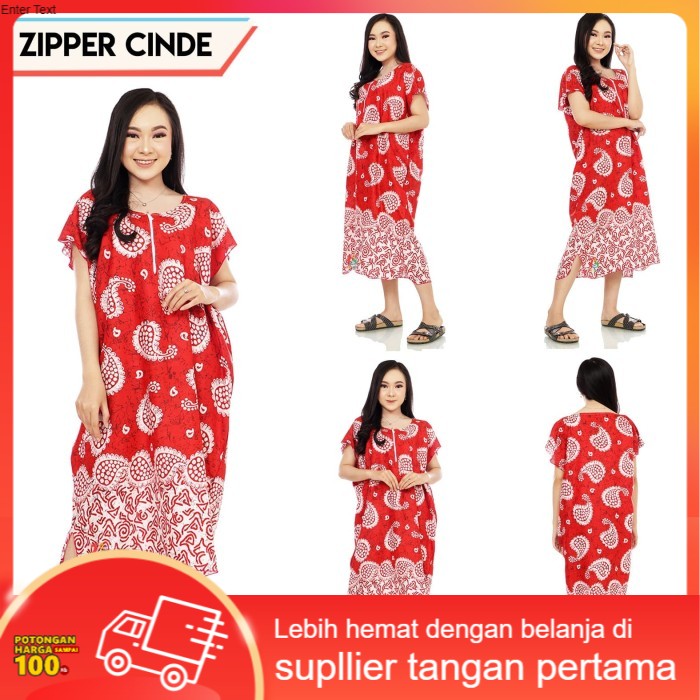 COD GROSIR DASTER JUMBO ZIPPER CINDE/BAJU HAMIL/BAJU MENYUSUI/DASTER BESAR/MURAH