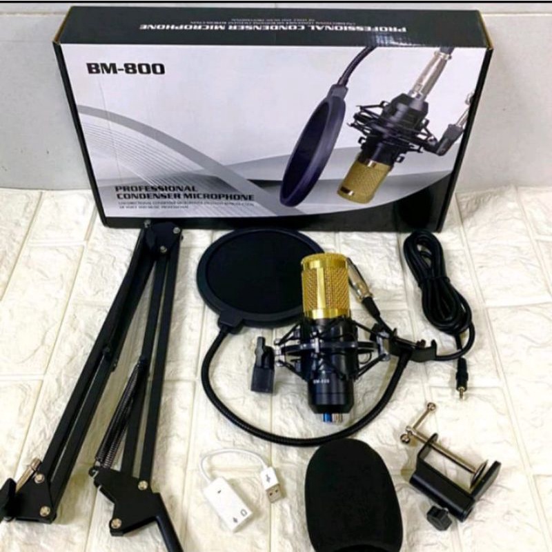Mic podcast bm-800 satu set