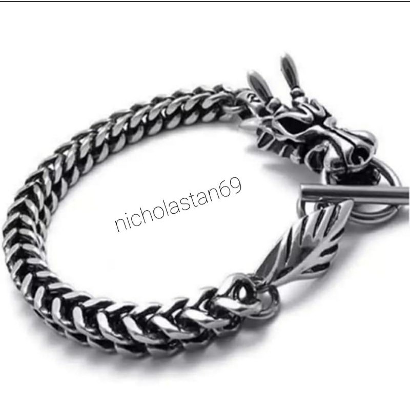 Gelang Naga Titanium pria dan wanita