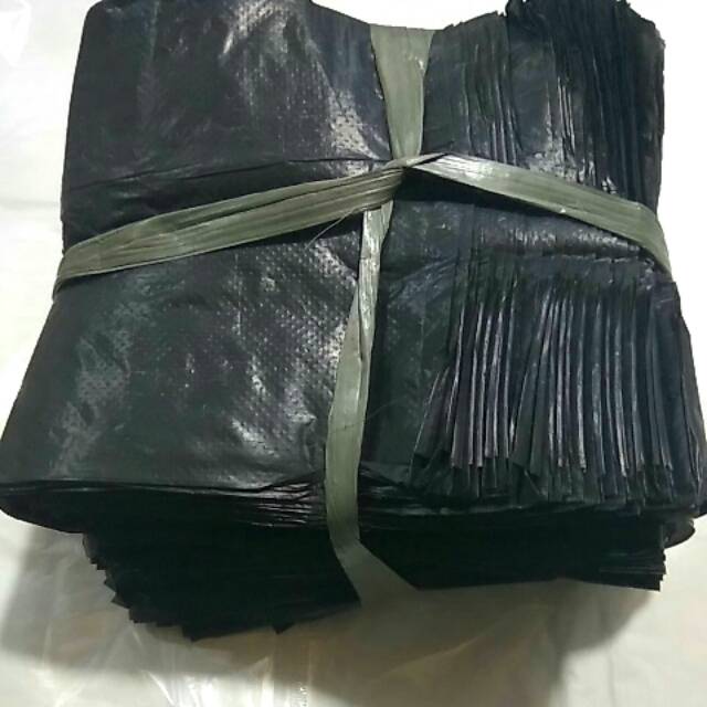  Kantong  Kresek Plastik  Polos Kiloan Hitam Shopee 