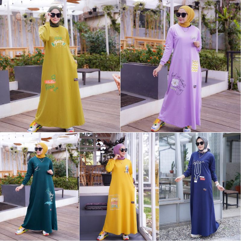 GYL AUTHENTIC MAXY DRESS GAMIS KAOS