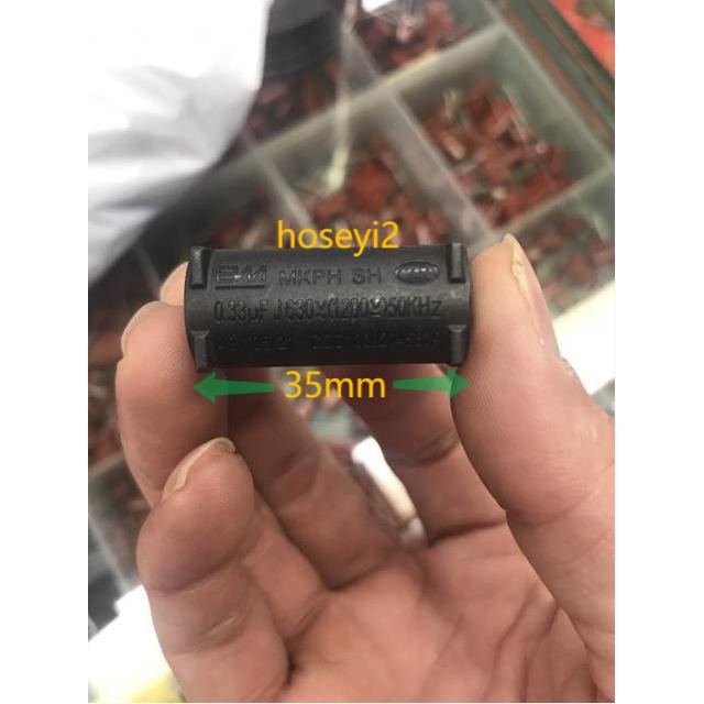 50 pcs Kapasitor Tungku Elektromagnetik   Kapasitor tegangan tinggi MKP 0.33UF 630V ~ 1200V 50KHZ  35-23-16mm   kapasitor horizontal