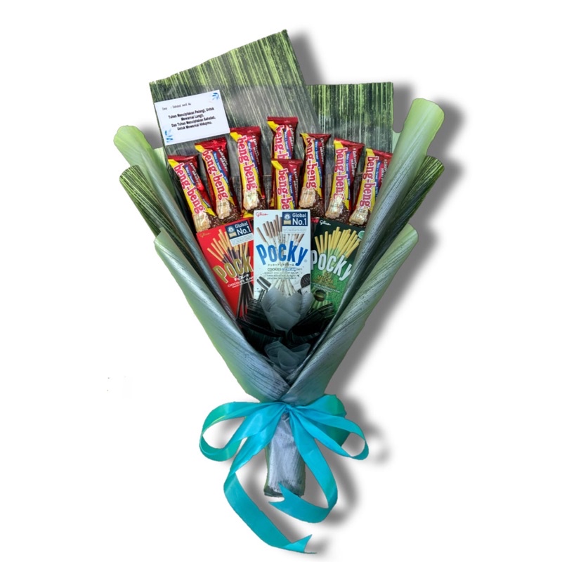 

Bouquet snack cokelat
