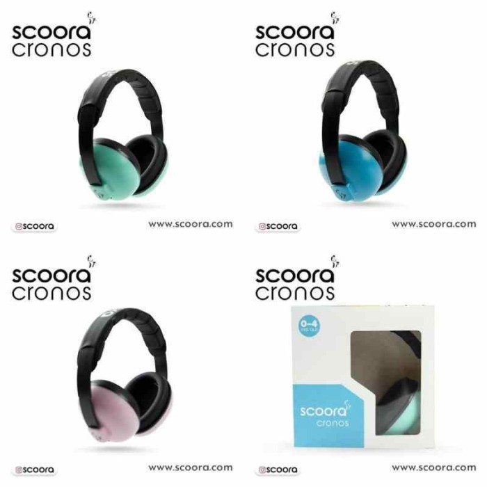 *FRAULEINCO* Scoora Cronos Earmuff OFFICIAL / Alat Pelindung Telinga Bayi