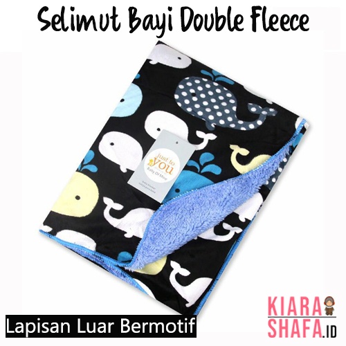 Kiarashafa - Selimut Bayi Double Fleece