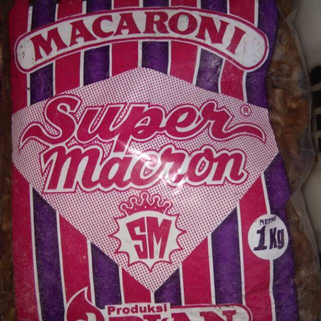 

Macaroni goreng cap super macron
