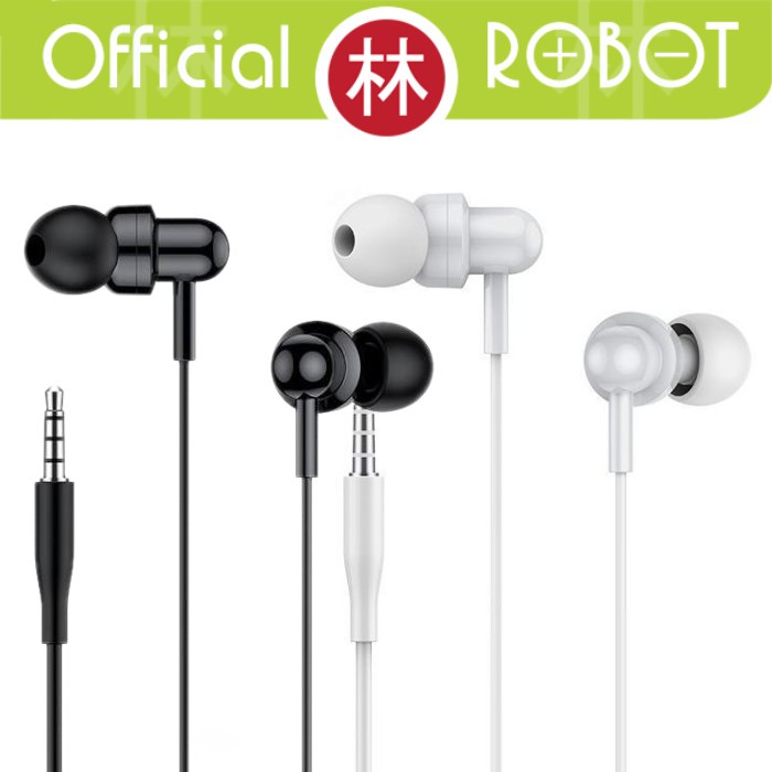 Robot RE20 Oblique In-Ear Deep Bass Ultra Light Wired Earphone