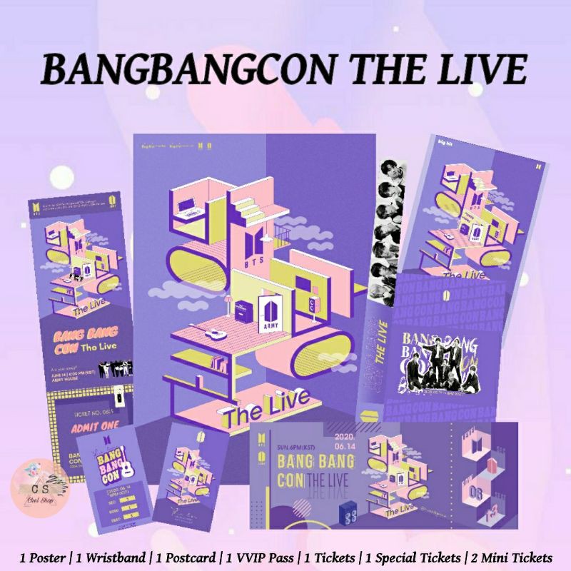 BANGBANGCON THE LIVE || BTS TICKETS CONCERT || TIKET KONSER BTS