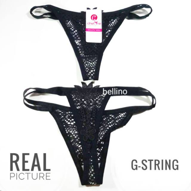 CD Gstring 420 Wanita Sexy Murah Brokat Renda Import Celana Dalam Wanita Semi Gstring Borkat Lembut