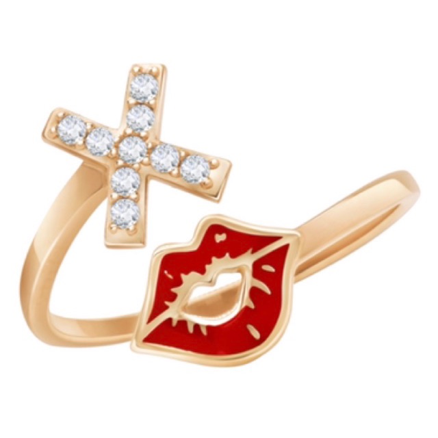 Cincin Betty Boop xoxo series - Sandra Dewi Gold 3WZ1465