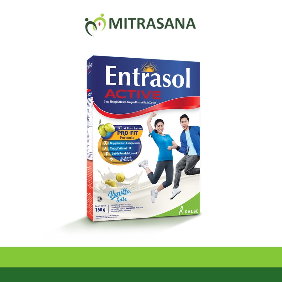 Entrasol Active Vanilla Latte 160gr