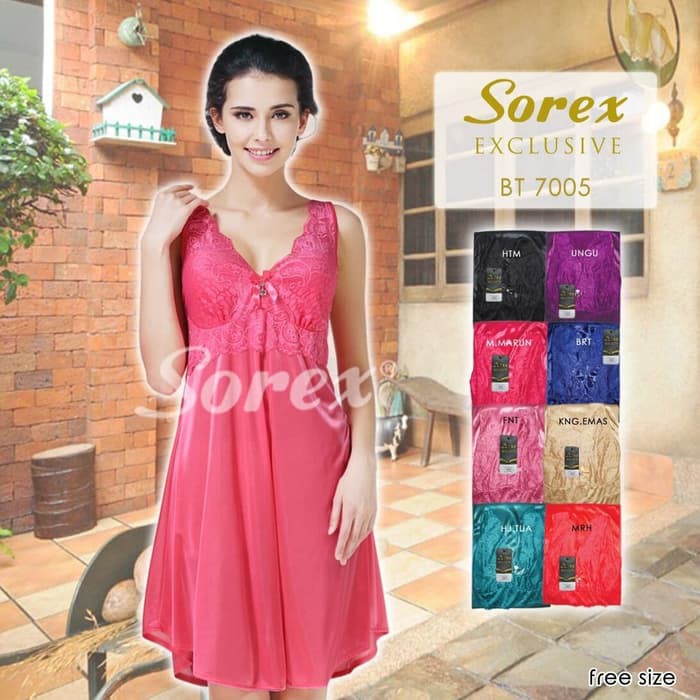 [NEW] Baju Tidur Lingerie Sexy Premium Sorex BT7005 Exclusive