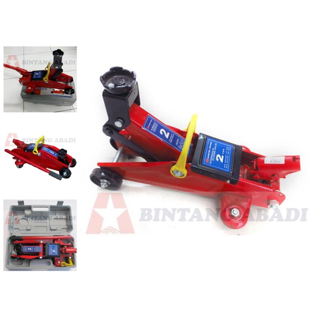 werkline dongkrak buaya 2 ton hidrolik / hydraulic floor jack