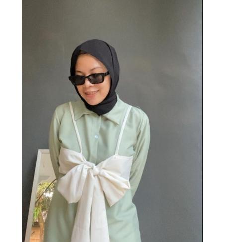 Bagus Banget.. Part 2 BELLA VEST TALI PITA BELAKANG BISA COD READY STOK