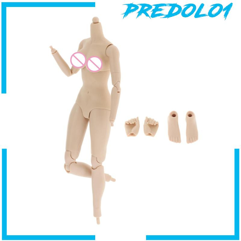 [PREDOLO1]1/6 Female Action Figure 12&quot; Body Seamless Body Doll Model