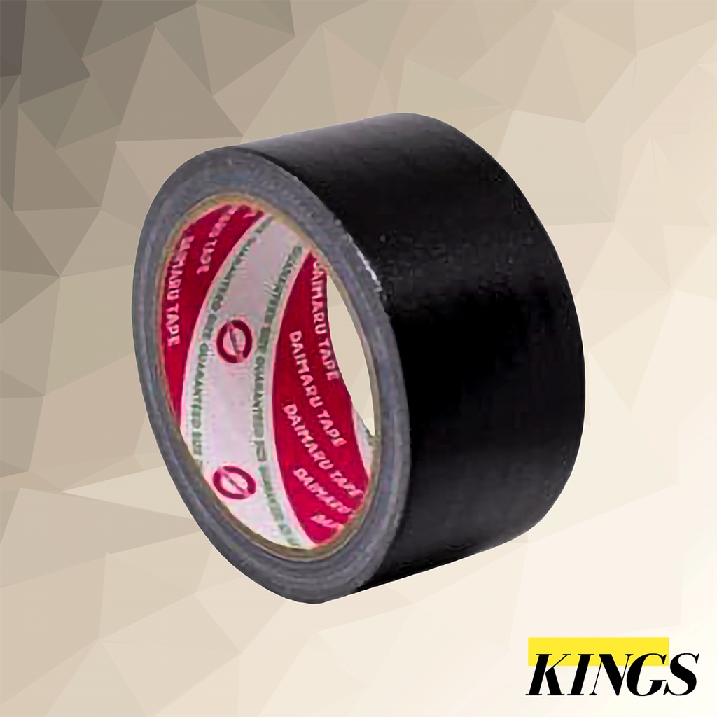 

Daimaru Cloth Tape / Lakban Kain Besar Hitam 4.8 cm / 2 Inch