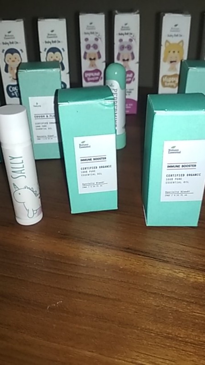 Natuna Immune Booster N Sally Essential Oil Diffuser Humidifier Minyak Esensial Purifier Aromaterapi