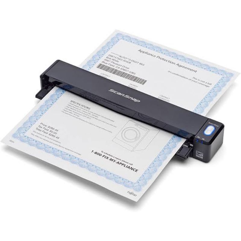 Fujitsu ScanSnap IX100 IX 100 Portable Scanner GARANSI RESMI