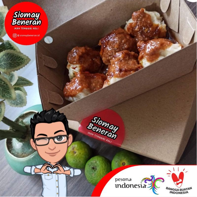 

Siomay Yang Bikin Kangen - Siomay Beneran Ikan Tenggiri Asli isi 6 pcs (untuk 1 orang)