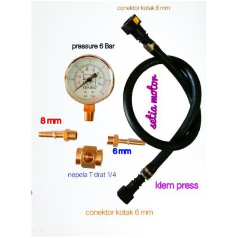 Alat ukur fullpump motor injeksi universal