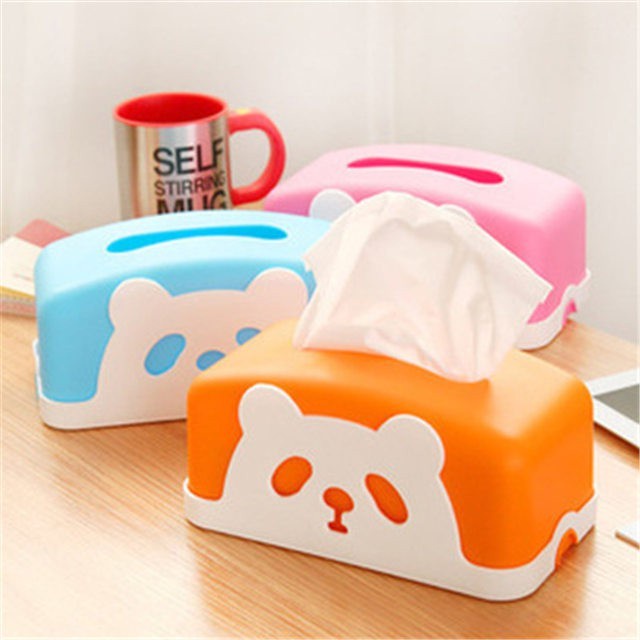 Tempat / Kotak Tisu Tissu Tissue Bear Panda Ukuran Besar