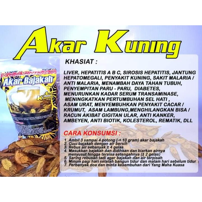 Akar bajakah akar kuning