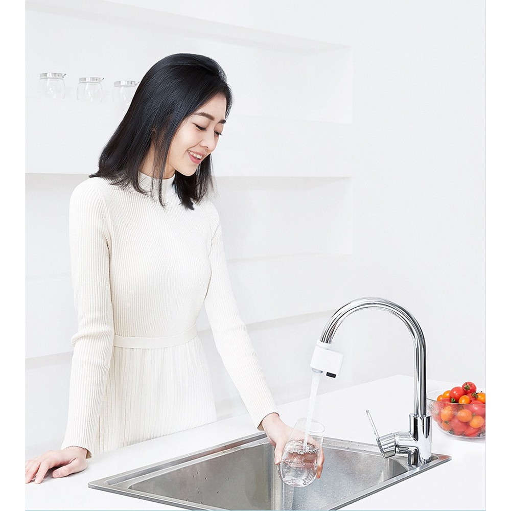 keran air/Xiaomi Zajia Keran Air Automatic Sense Infrared Sink Faucet Water Saving - White