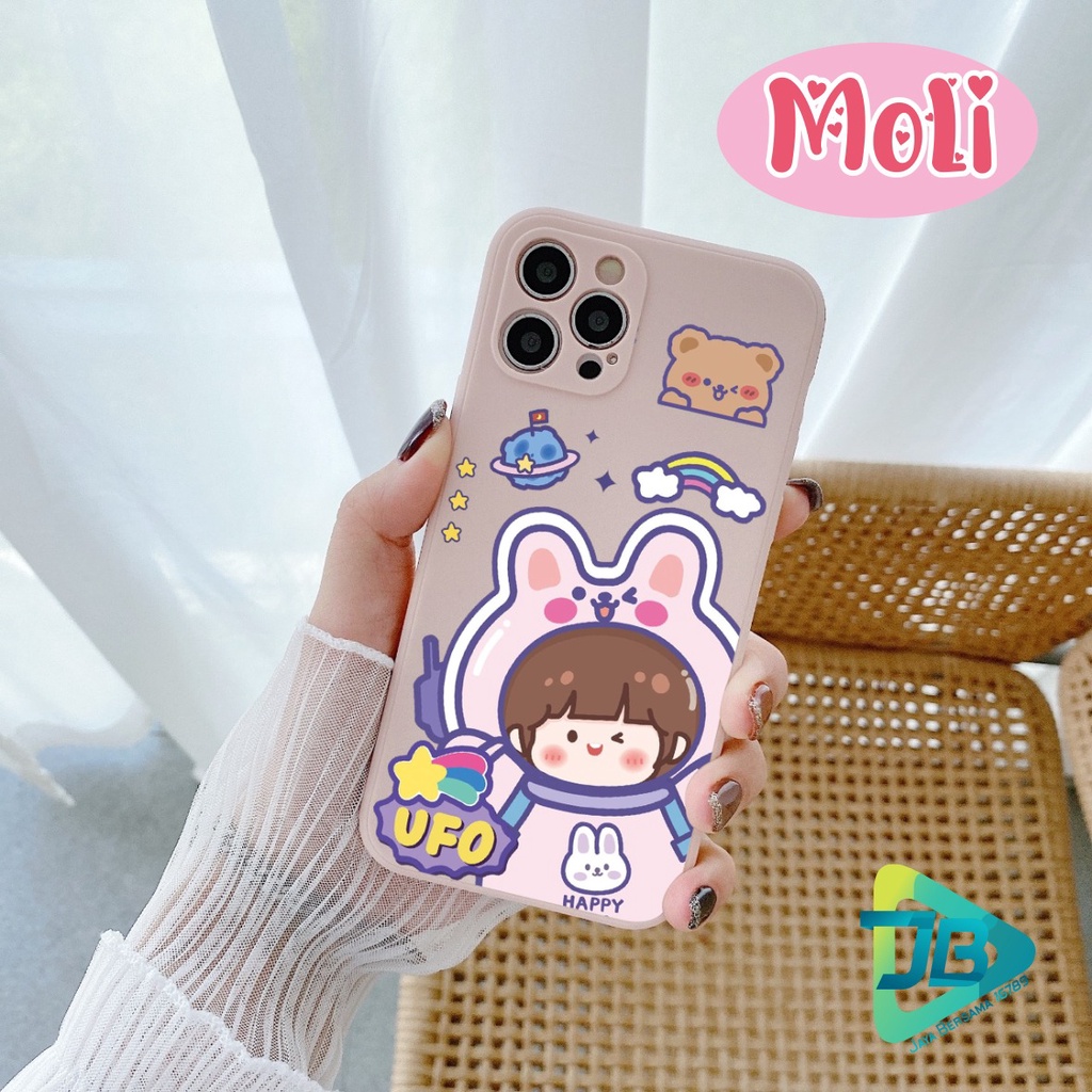 CASE CASING SOFTCASE SILIKON MACARON PELINDUNG KAMERA MOLI OPPO VIVO SAMSUNG XIAOMI REALME IPHONE ALL TYPE JB5393