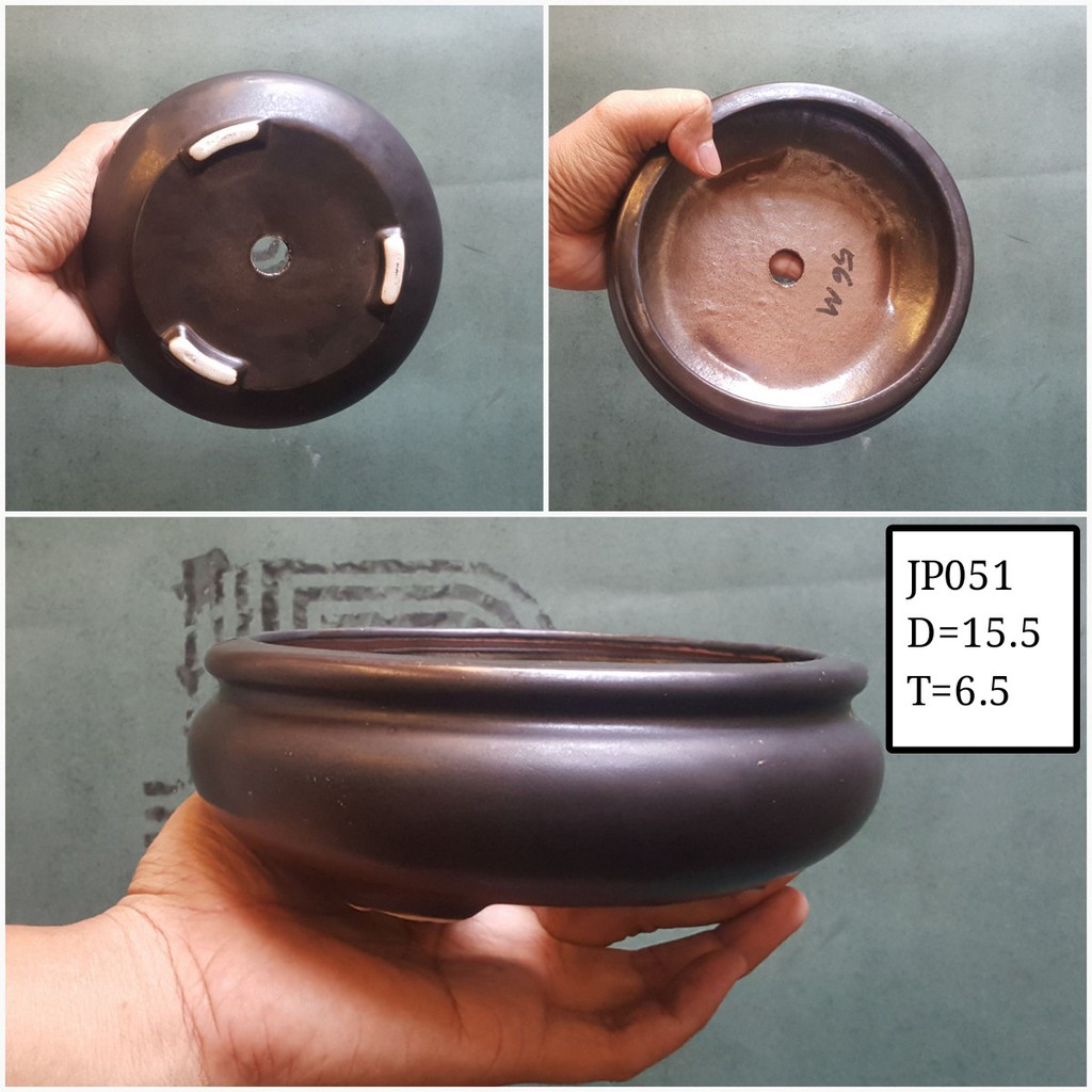 Pot Keramik Bulat JP051