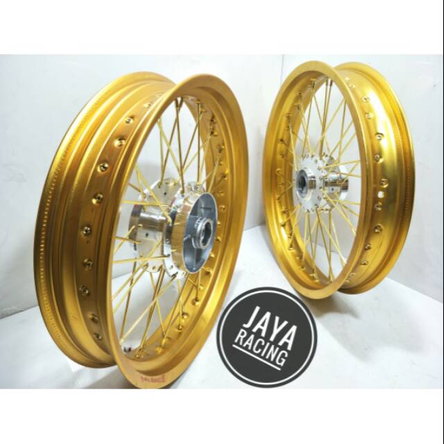 Velg model TK ring 17 Lebar 300 250 Cb 150 R - Cbr 150 R sepaket lengkap plus stel velg