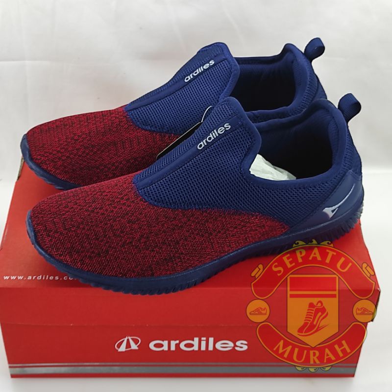 Sepatu Ardiles Pria MIS-GLAREOLA (38-43)(6) MAROON/BIRU NAVY