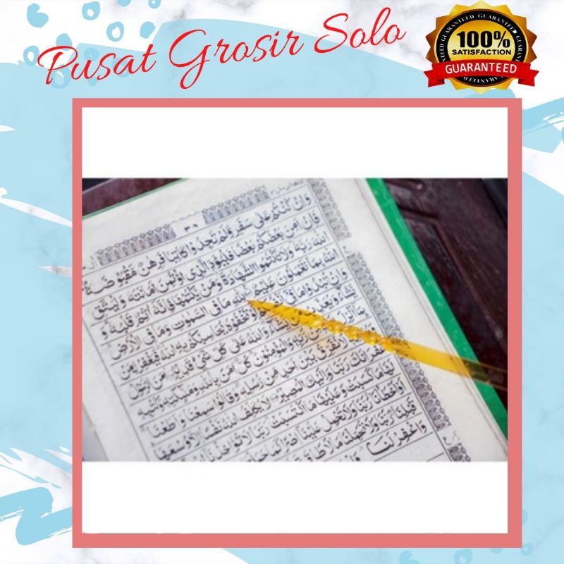 

Tuding Kaji -- AC 300 -- Stik Kalam Ngaji Bening Alat tunjukan mengaji Penunjuk petunjuk tunjuk telunjuk duding Belajar Membaca IQRO & AL-QURAN Quran Islam untuk meja ngaji anak plastic kayu grosir karakter PGS