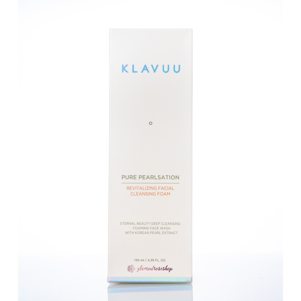 ❤️Glamouroseshop❤️ KLAVUU BPOM Revitalizing Facial Cleansing Foam 130ml