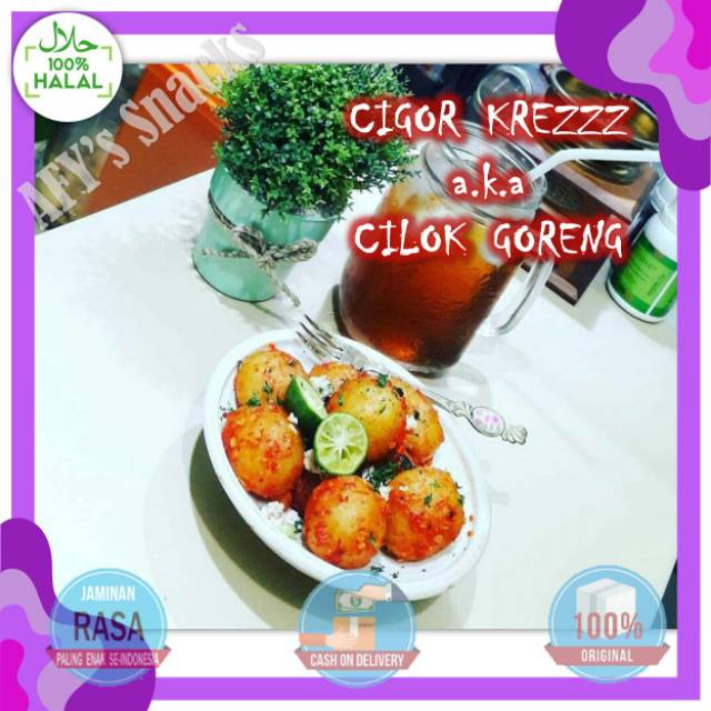 

Cilok Goreng Crispy Pedas Tasikmalaya, Cigor Krenyes