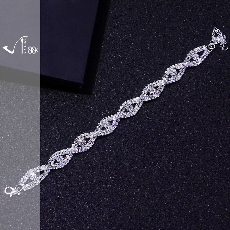 Fashionable Rhinestone Ankle Bracelet 5182