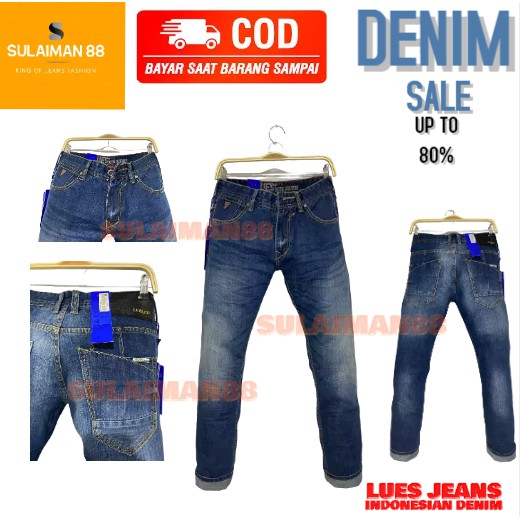 Celana Jeans Panjang / Celana Jeans / Celana Jeans Pria / Celana Jeans Panjang Pria / Jeans LUES &CO
