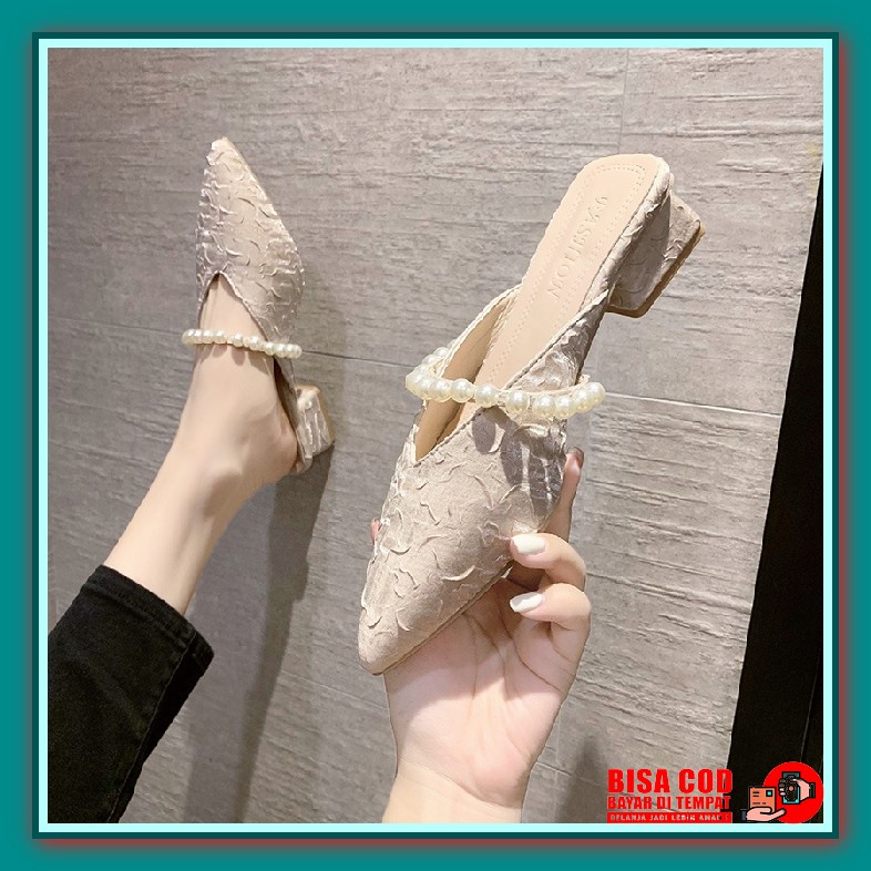 Sandal Hiils Wanita / Sandal Pesta Terbaru Calbi Sandal Heels Wanita Import Sendal Kondangan Wanita 