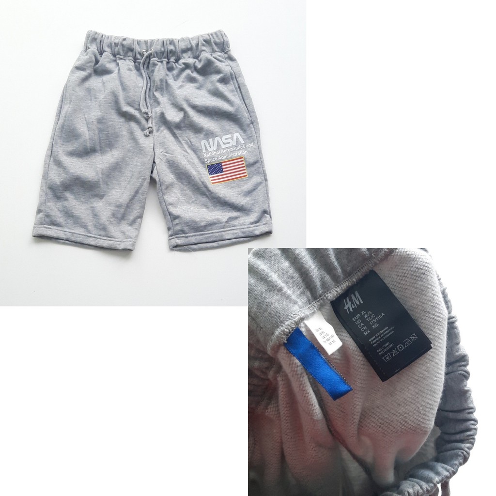 Short Pants H&amp;M Nasa / Celana Pendek Hnm Celana Pria Bawahan Pria Celana Hnm