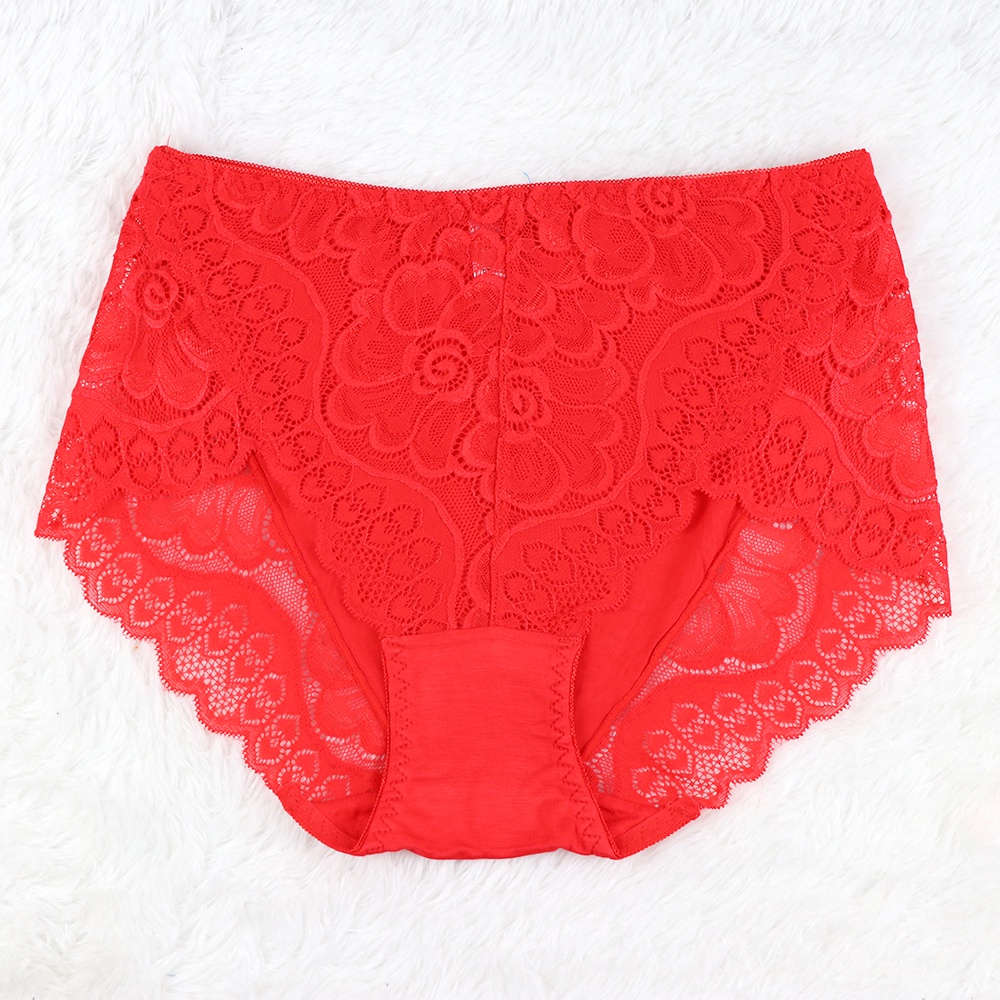 Scelta - Mid Waist Cd Transparan Celana Dalam Wanita Renda Lace Transparent Sexy Sce 1228 thumbnail 8