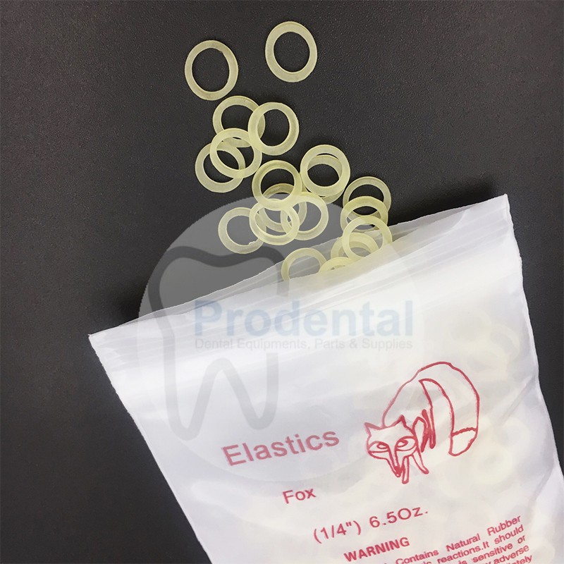 Karet elastik gigi ortho behel dental rubber band elastis karet elastic oz kawat gigi renggang 1/4 6.5oz