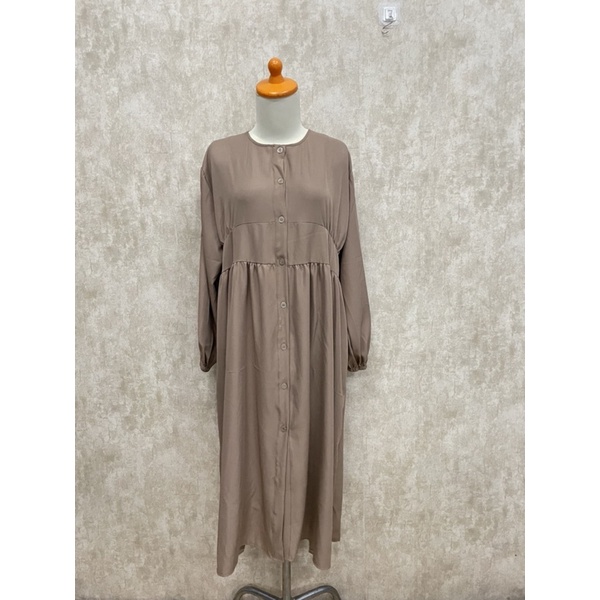 FLASH SALE DITA MIDI DRESS SHAKILA IMPORT LONG TUNIK MUSLIM